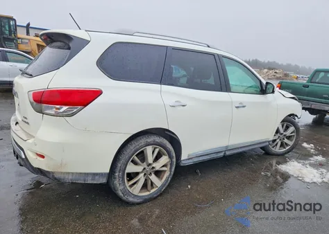 2013 Nissan Pathfinder S z USA, uszkodzony, nr VIN 5N1AR2MM0DC680422